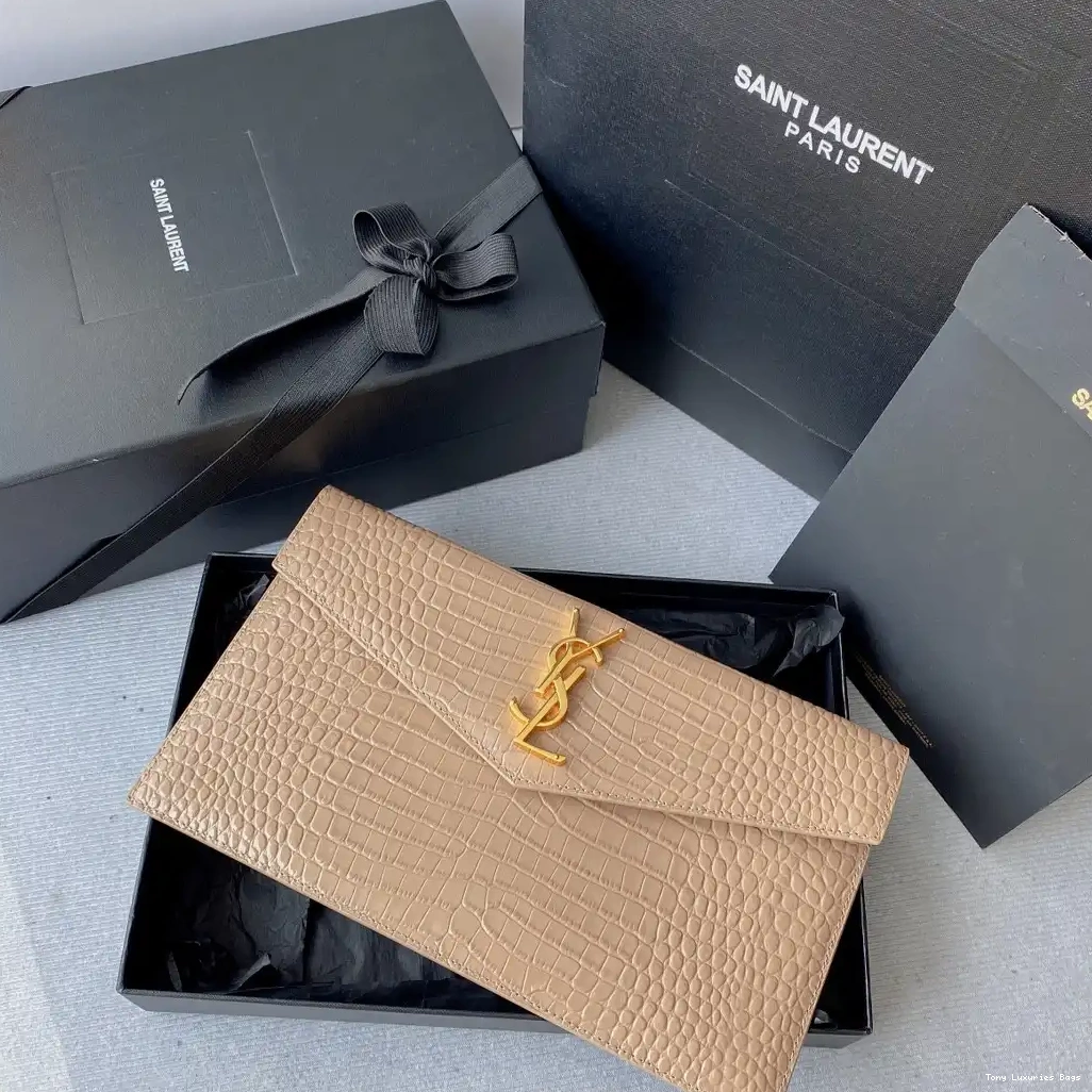 Tony Luxuries POUCH-27*16*2cm UPTOWN YSL 0601